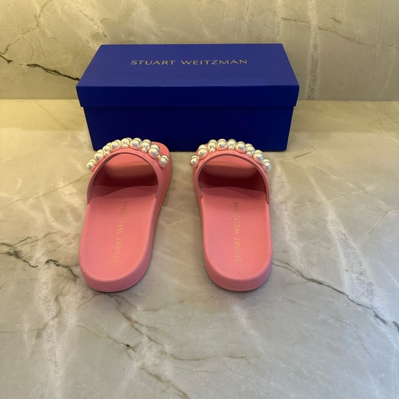 Stuart Weitzman Goldie Pool Slide - Picture 4 of 7